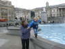 After walking through the park we headed to Trafalgar Square