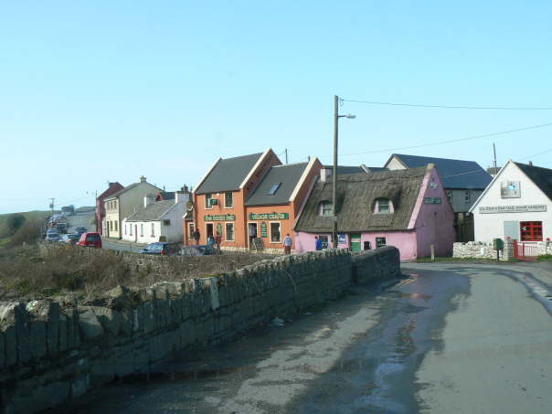 Quaint seaside town of Doolin