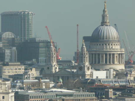 St Pauls from London Eye