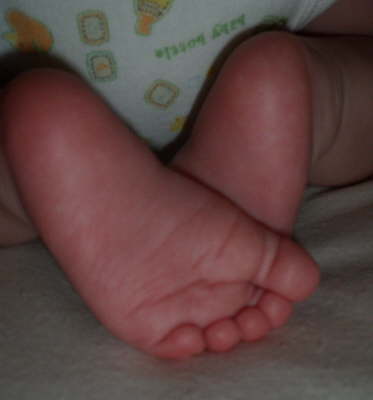 Tiny feet