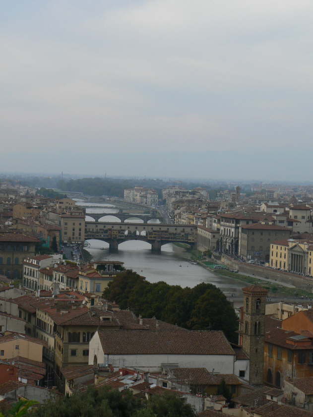 View of the Arno River